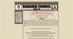 Desktop Screenshot of kaskaskiacowboys.com